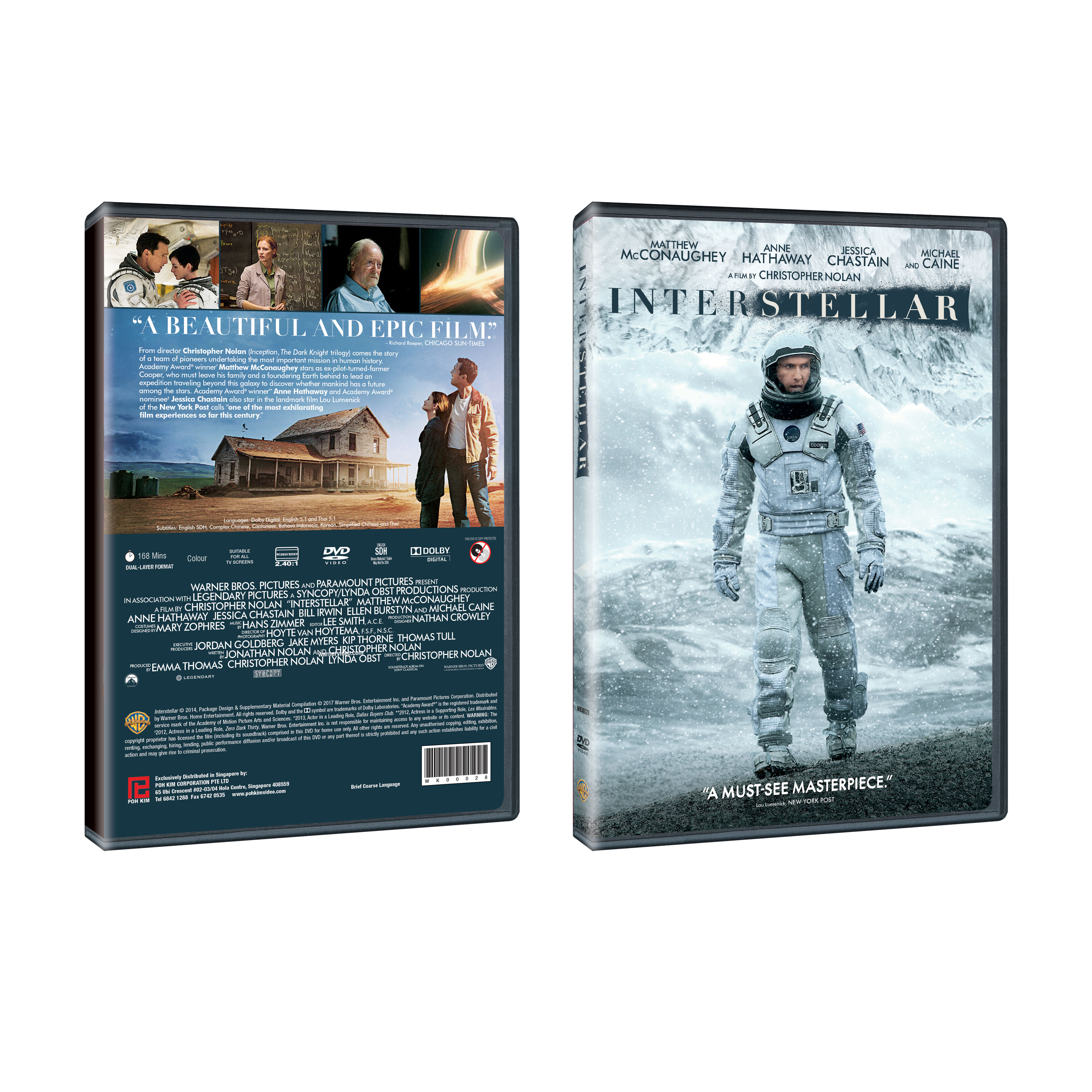 Interstellar (DVD) Poh Kim Video