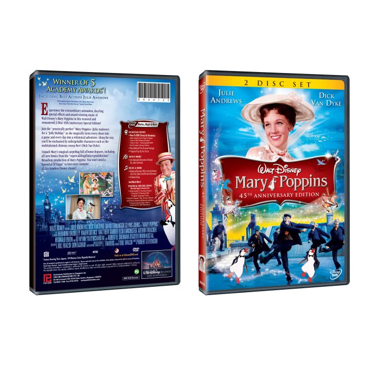 Mary Poppins 45th Anniversary Edition (2 DVDs) Poh Kim Video