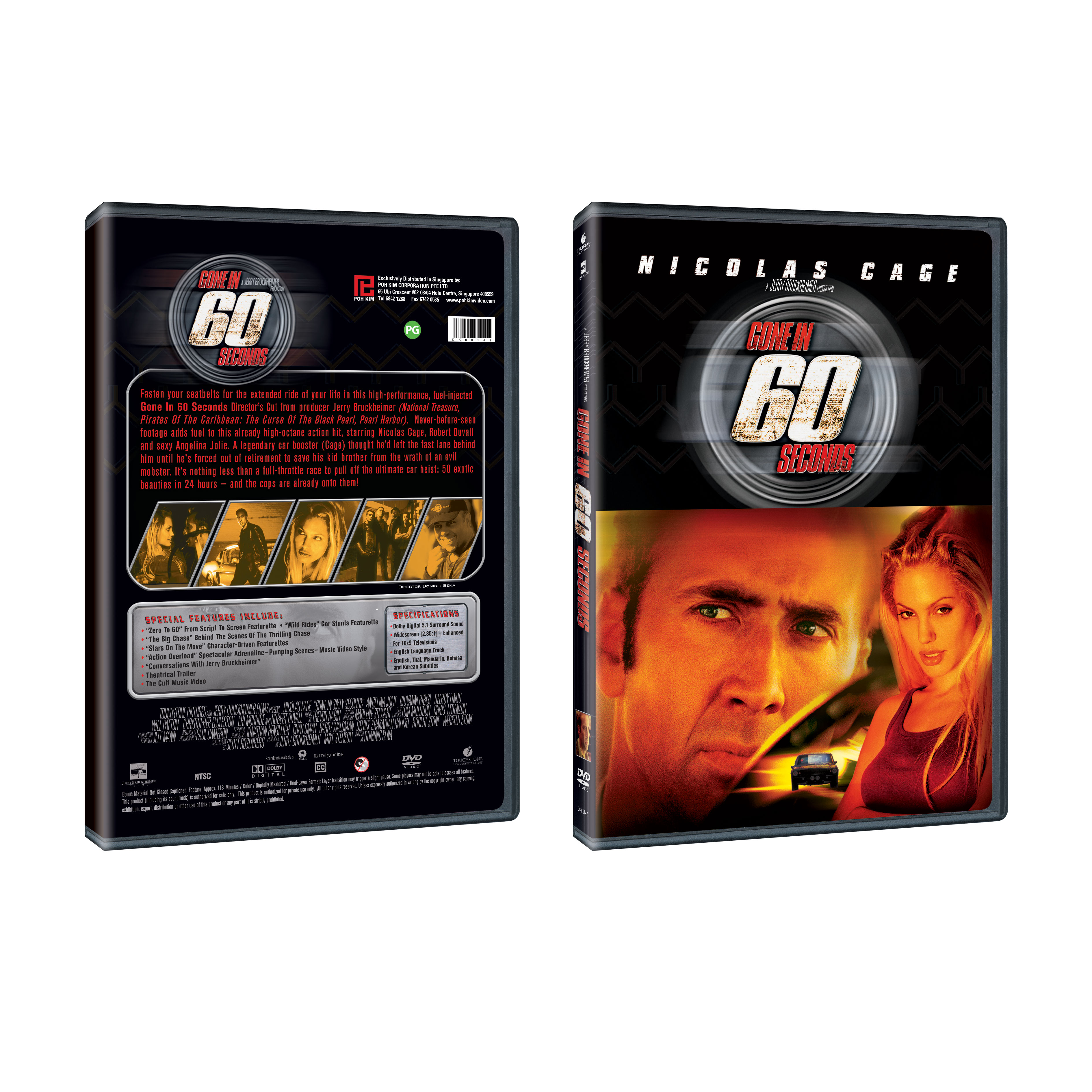 Gone in 60 Seconds (DVD) Poh Kim Video