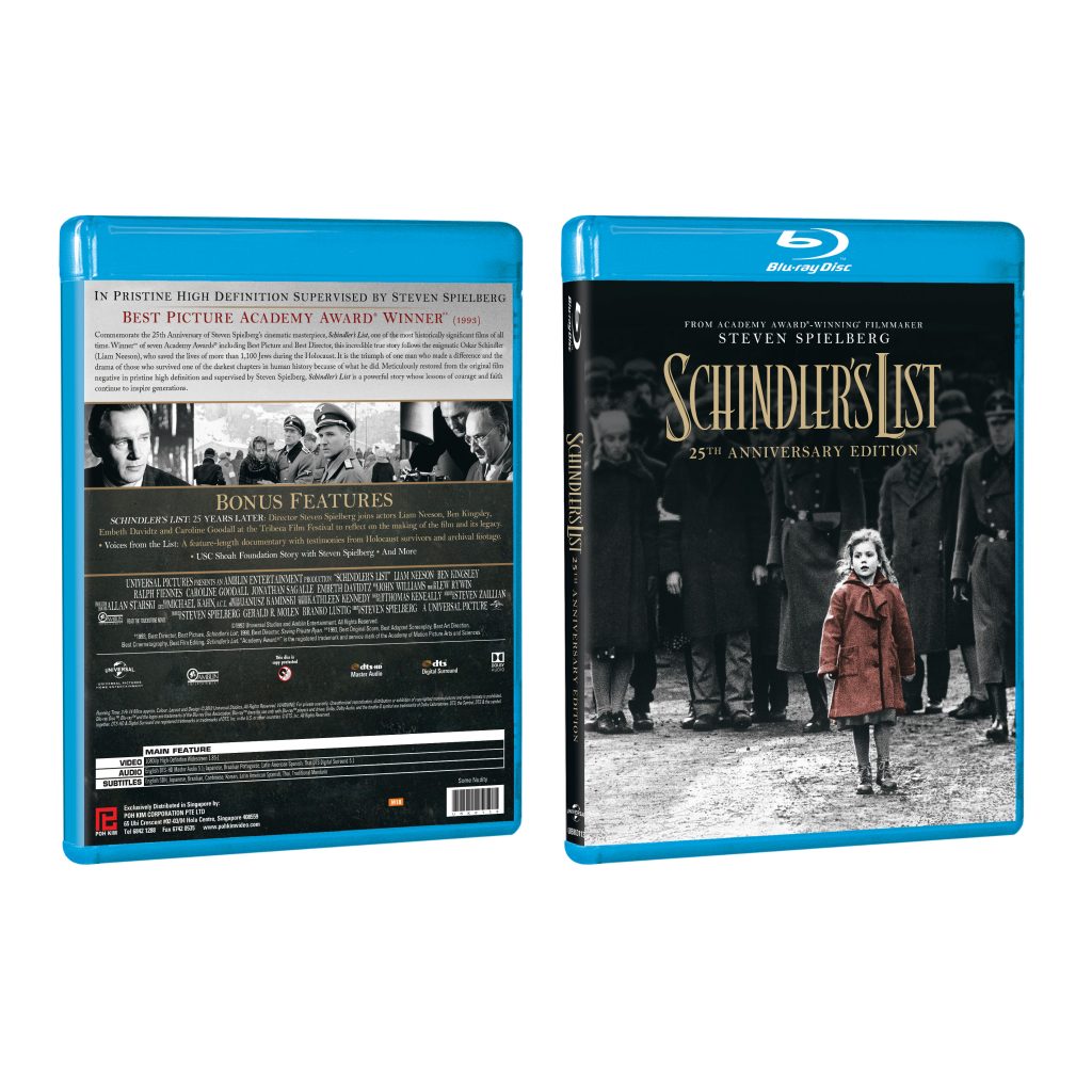 Schindler's List 25th Anniversary Edition (4K UHD + Bluray + Bonus